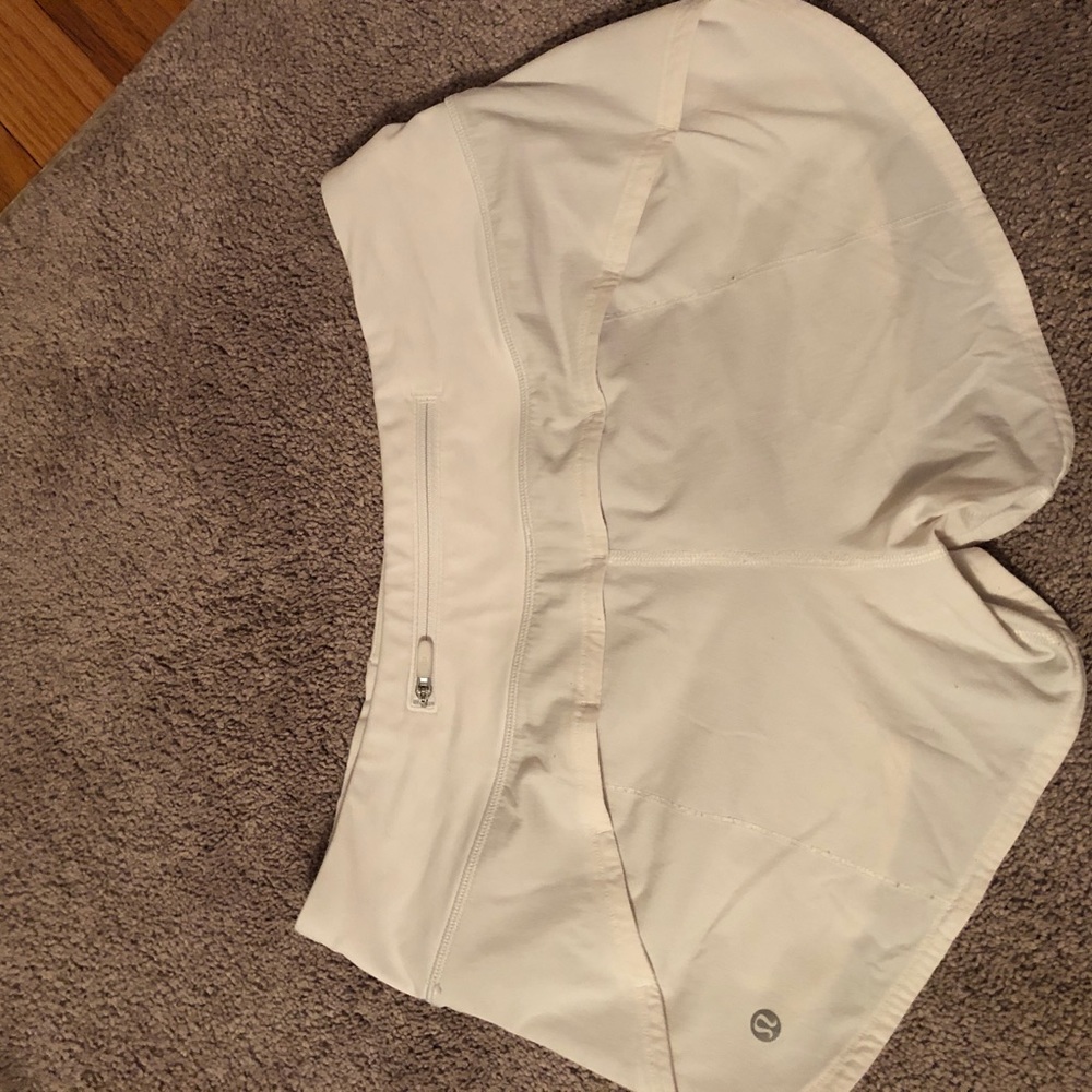 Lululemon Speed Short  2-way Stretch 2.5" (WHITE)